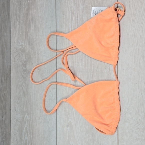 NWOT L Space Women Anthropologie Brittany Top Bra Swim sz M - Picture 1 of 5